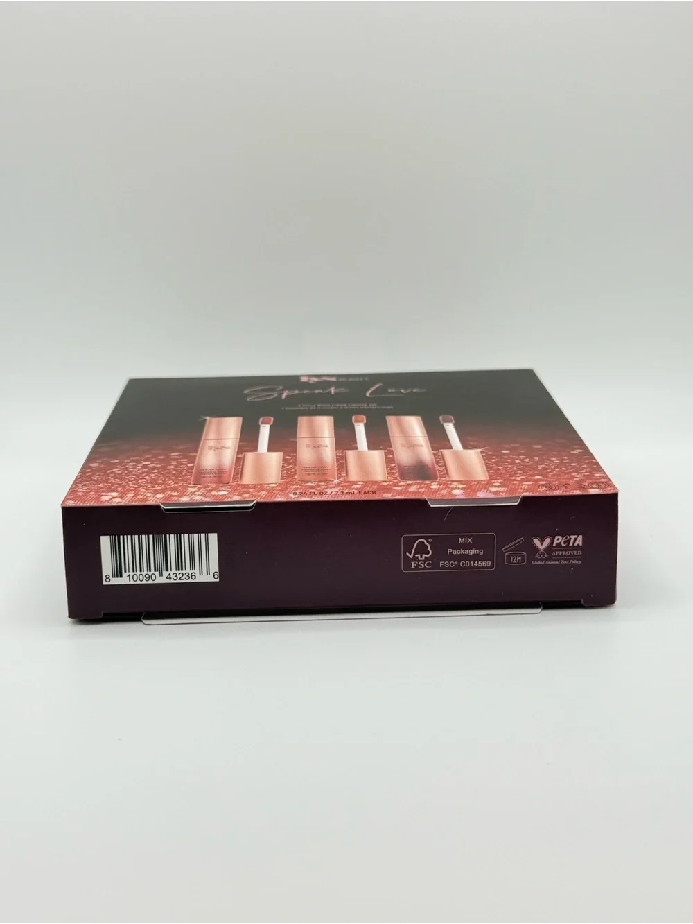 LYS Beauty Speak Love 3-Piece Hydrating Matte Liquid Lipstick Set NIB